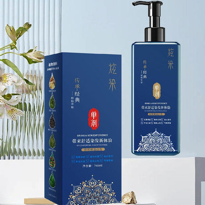 Grandma Plant Formula Hair Dye Shampoo Buy 1 Bottle 🧴 Get 1 Bottle FREE 🧴