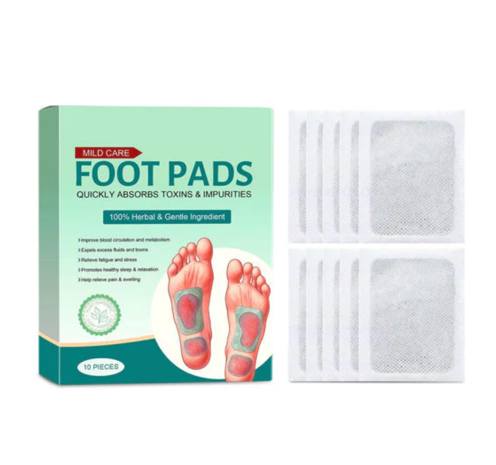 100% Herbal & Gentle Ingredient Detox Foot Pads BUY 10 GET 10 FREE (Pack of 20)