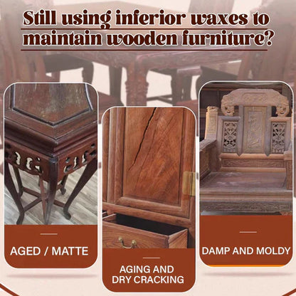 GLOW WOOD Bee Wax Wood Furniture Polish [ Pack of 2 ]