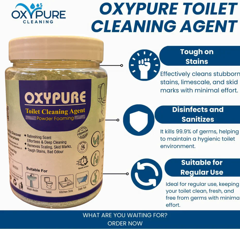 OxyPure Toilet Cleaning Agent ( BUY 1 Get 1 FREE )