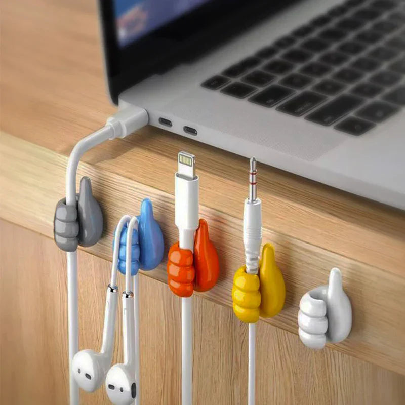 Creative Thumbs Up Shape Wall Hook Holder (Pack of 10 + 2 Free)