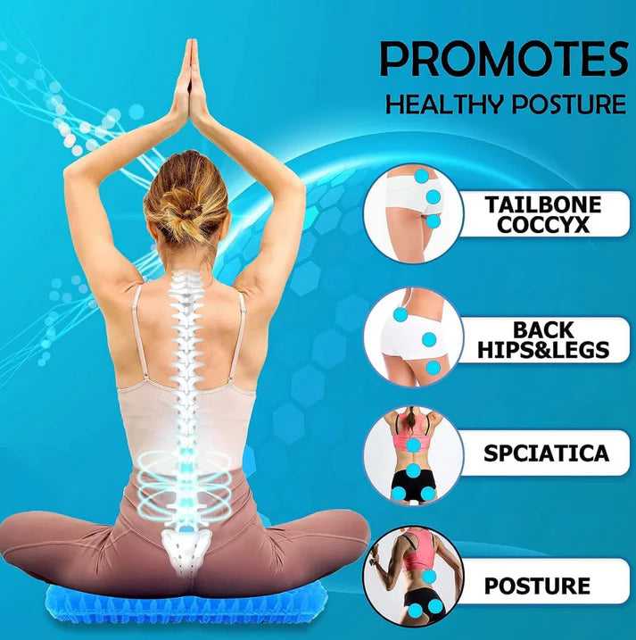 New Gel Seat Ultimate Comfort Cushion: Elevate Your Sitting Experience