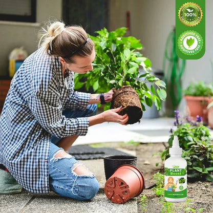 plantrootOrganic Plant Boost - Faster Growth & Stronger Roots