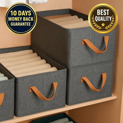 WardrobeBox™ Compact Foldable Organisers | 🔥 COMBO PACK🔥