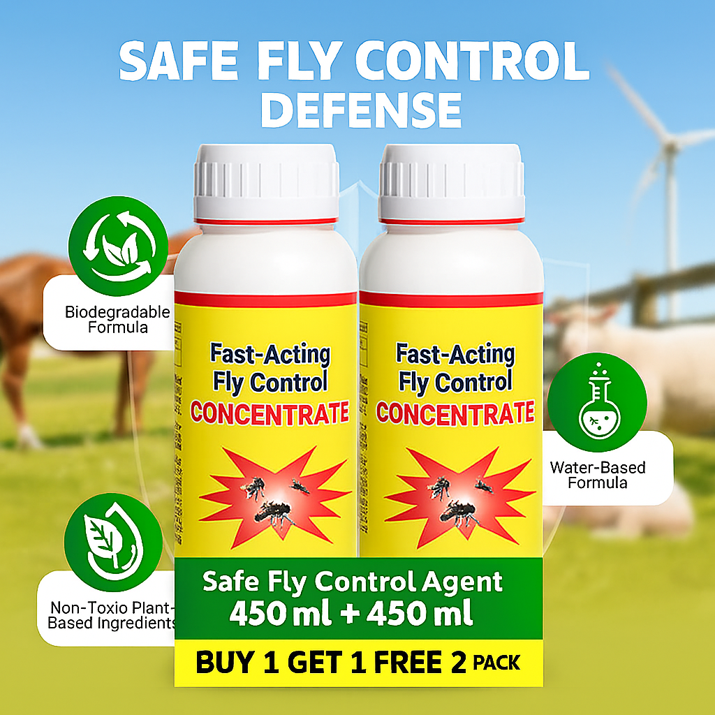 Universal High-Efficiency & Safe Fly Control Agent ( BUY 1 GET 1 FREE )