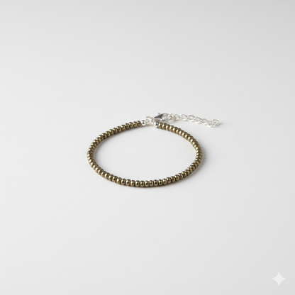 Pyrite Anklet