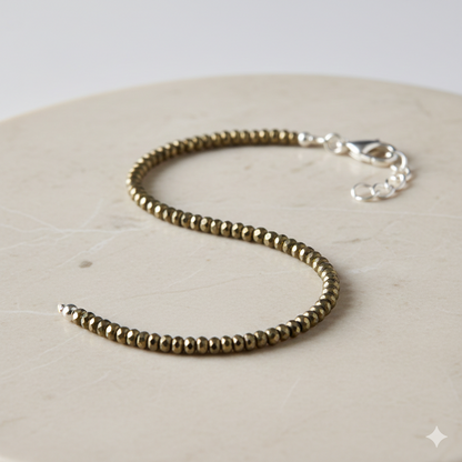 Pyrite Anklet