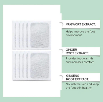 100% Herbal & Gentle Ingredient Detox Foot Pads BUY 10 GET 10 FREE (Pack of 20)