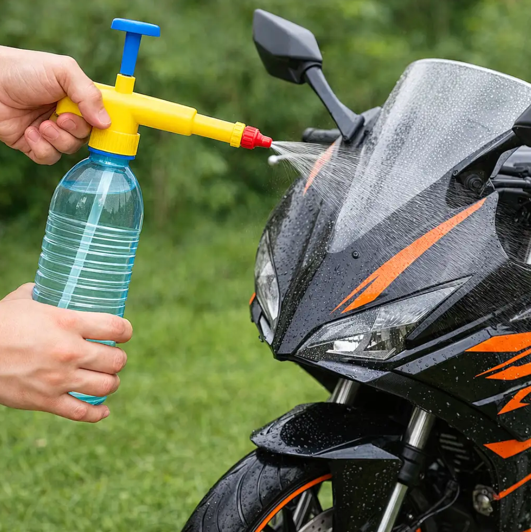 Bottle Pressure Sprayer Attachment