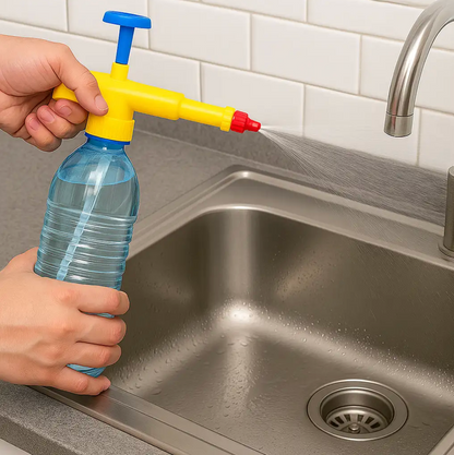 Bottle Pressure Sprayer Attachment
