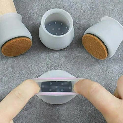 Leg Caps for Furniture- Easy movement & No more floor scratches