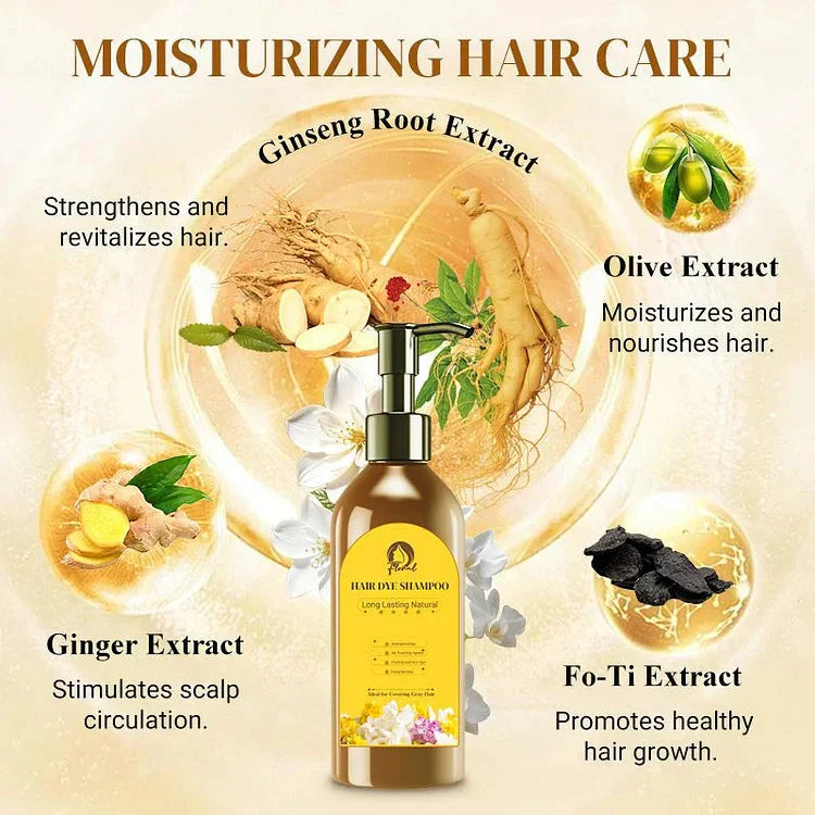 ✨Japanese Long Lasting Natural Hair Dye Shampoo 🔥Buy 1 Get 1 FREE 🔥