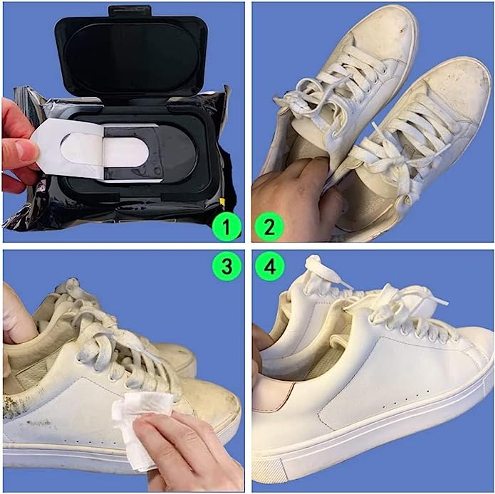 Premium Sneaker & Shoes Cleaning Wipes