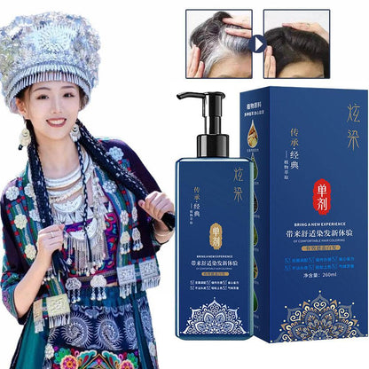 Grandma Plant Formula Hair Dye Shampoo Buy 1 Bottle 🧴 Get 1 Bottle FREE 🧴